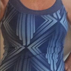 Optical illusion yoga top